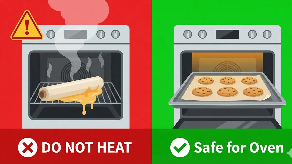 مقایسه تفاوت کاغذ مومی و کاغذ روغنی و خطر استفاده از کاغذ مومی در فر